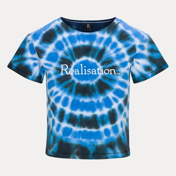 NWT Realisation Par Tie Dye Logo Tee - Picture 9 of 10